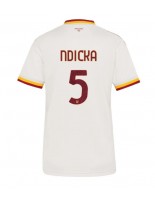 AS Roma Evan Ndicka #5 Venkovní Dres pro Dámské 2026-27 Krátký Rukáv